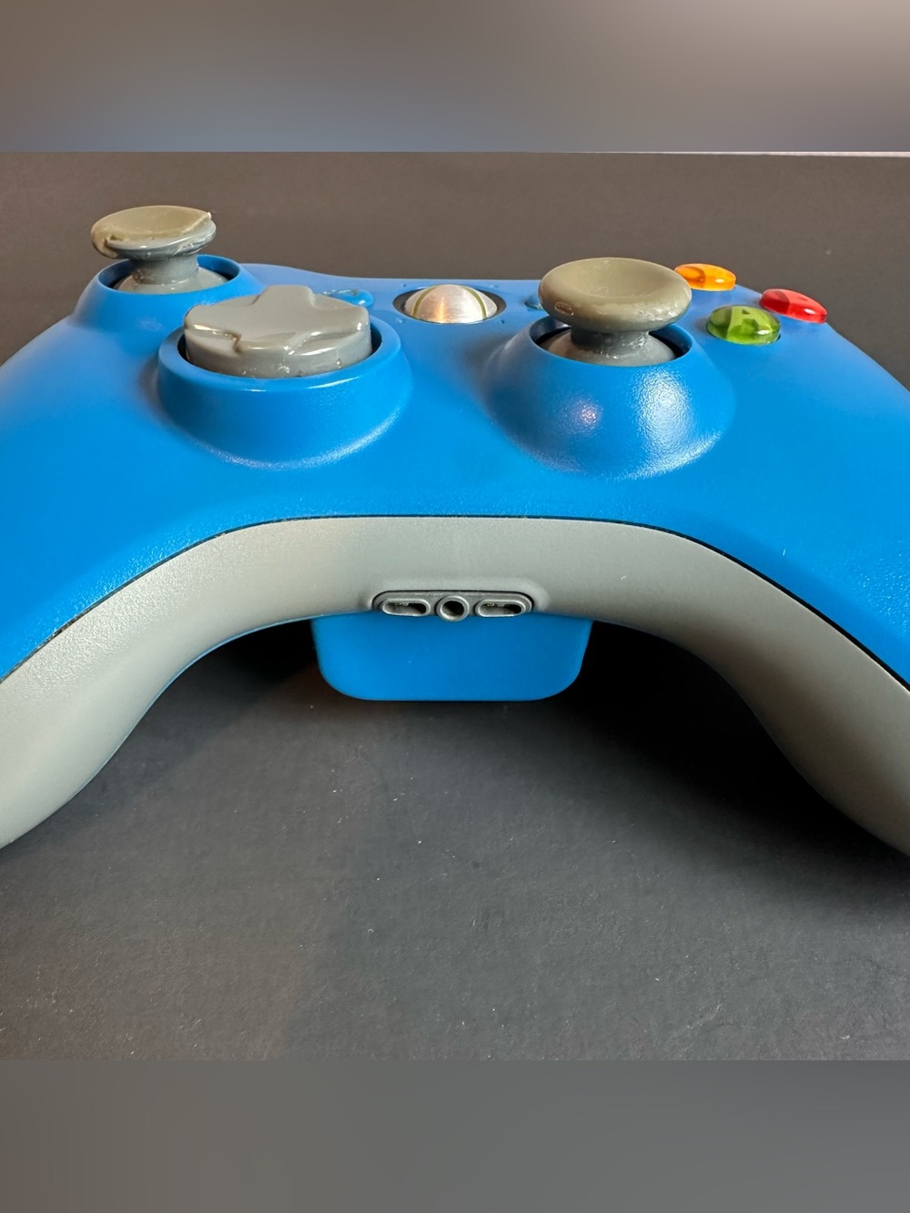Microsoft Xbox 360 Wireless Controller Blue & Gray Limited Edition/ Tested✅ - Picture 4 of 7